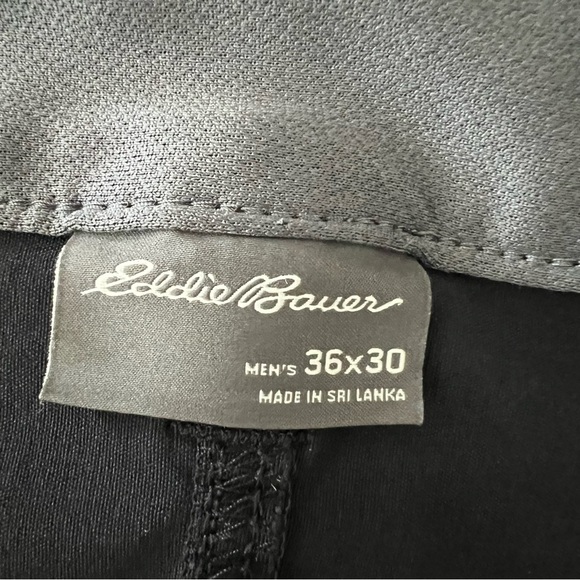 Eddie Bauer Men's Convertible Tech Pant Nylon Blend Hiking Black 36 X 30 - Picture 10 of 14